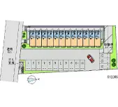 ★手数料０円★松戸市古ケ崎４丁目 月極駐車場